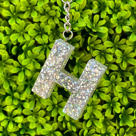 Handmade Monogram Keychain - Picture 3 of 8